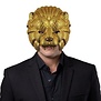 MASQUE DE LION DORÉ