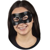 demi-masque - Masque de super-héros noir pour les yeux