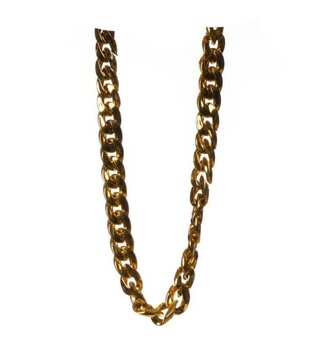 Gouden Pimp Ketting plastiek