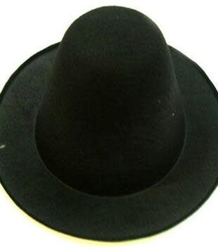 Chapeau haut de forme noir