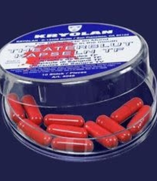 kryolan 10 TF blood capsules