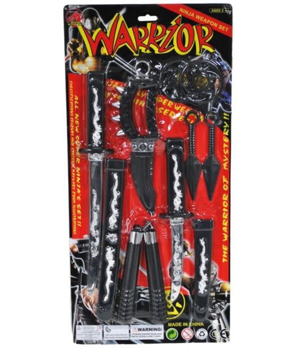 Funny Fashion ninja set 10-piece