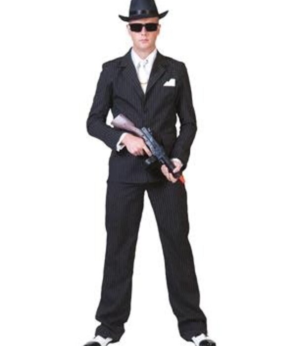Gangster / krijtstreep kostuum