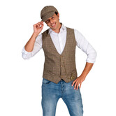20s waistcoat + cap