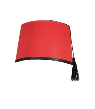 hat Fez red