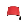 hoed Fez rood