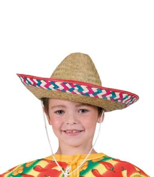 Enfant chapeau mexicain