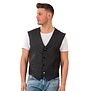 black waistcoat