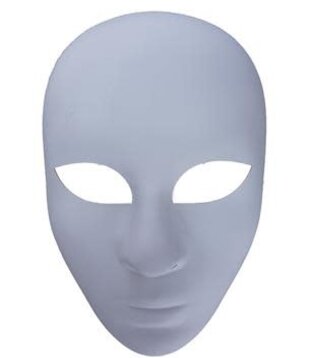 masque blanc