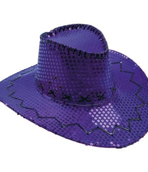 cowboy hat with sequins