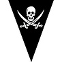 guirlande de 5 m, 10 drapeaux de pirates