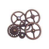 Brooch steampunk