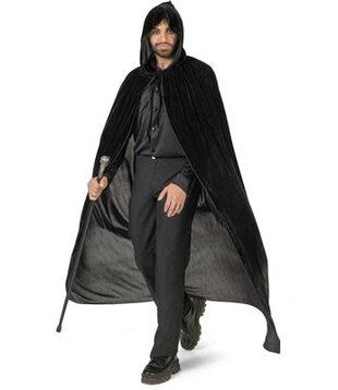 Cape Velours Noir
