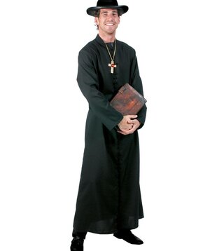 Prêtre costumé