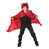 Nylon cape red