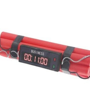 Dynamite with timer