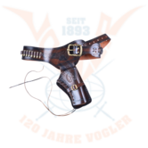 Denix western holster bruin met 24 kogels
