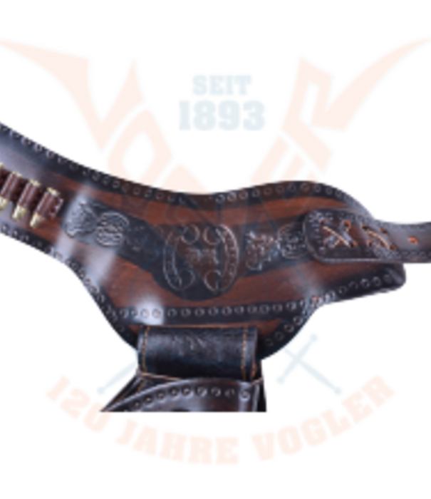 Denix Denix western holster bruin met 24 kogels