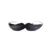 gray mustache
