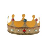 king's crown with glitter
