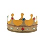 king's crown with glitter
