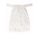 jabot en dentelle blanche de luxe