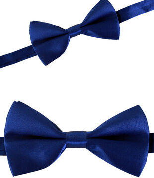 Noeud papillon bleu