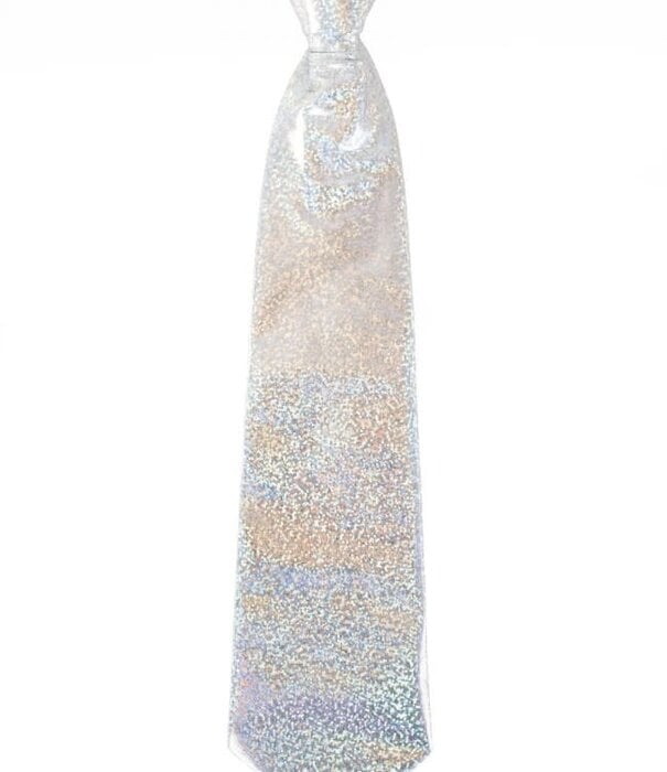 partyXplosion tie glitter silver