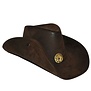 leather-look cowboy hat