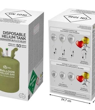 Bouteille d'hélium pour 50 ballons