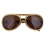 Lunettes Elvis dorées