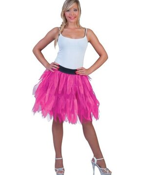 fluorescent pink petticoat
