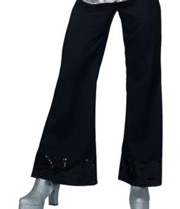 pantalon disco noir