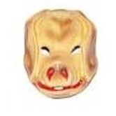 masque de cochon en plastique