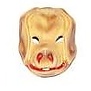 masque de cochon en plastique