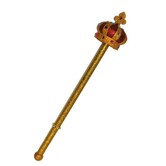 glitter koningsscepter 54 cm