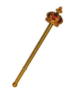 Glitter royal scepter 54 cm