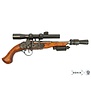 Steampunk vuursteenpistool (46cm)
