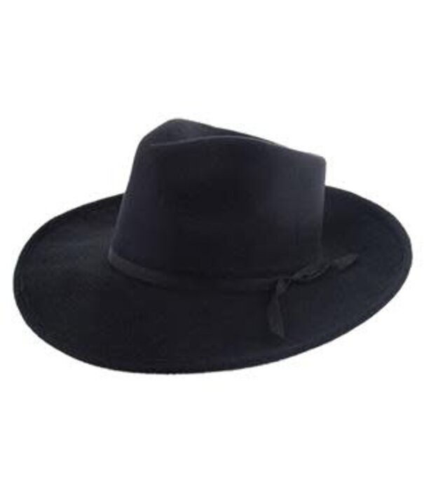 hoed Al Capone / maffia hoed zwart