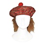 Scottish hat with hair