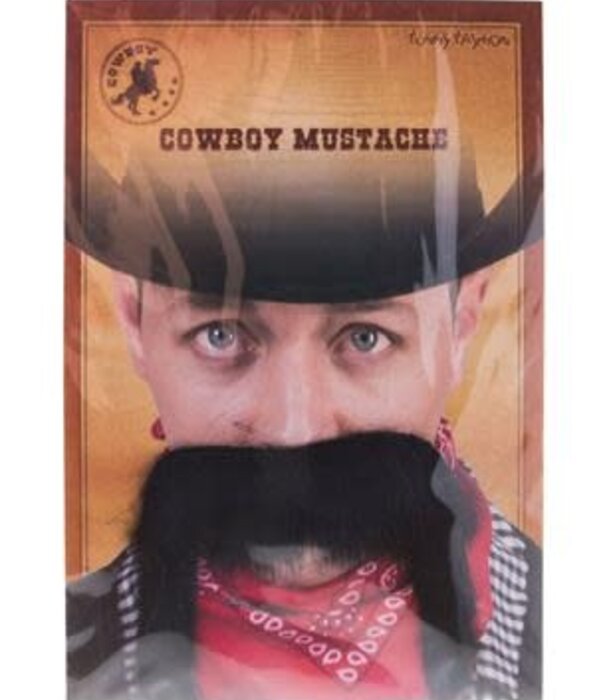 Mustachioed cowboy