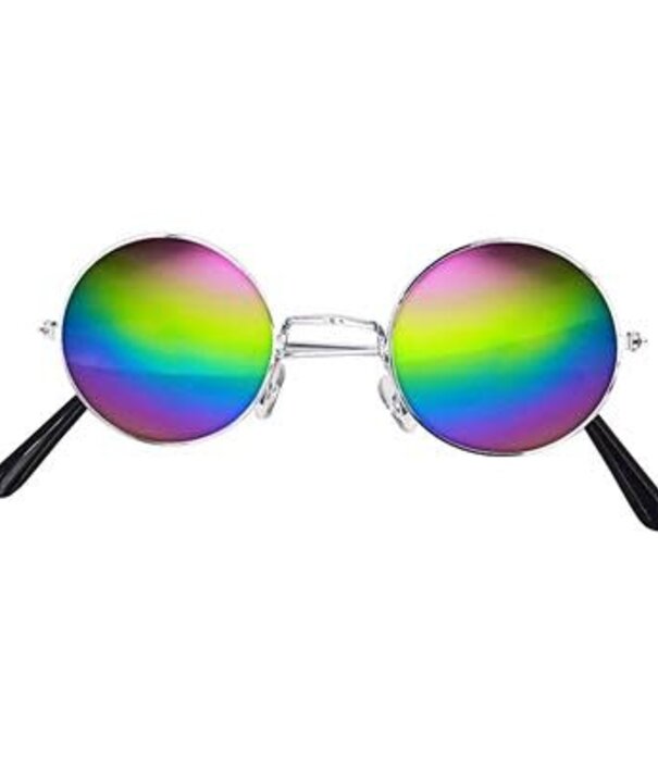 Lunettes hippie à verres colorés