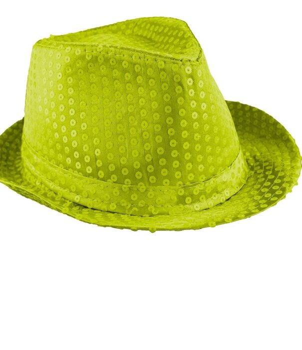 Paillettes Borsalino fluo