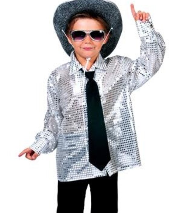 Chemise à paillettes enfant