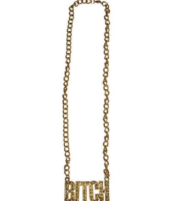 Funny Fashion ketting bitch