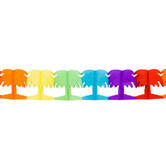 4m palm tree garland