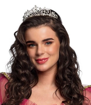 Metalen tiara Royal