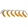 Riem met 6 bananen (85 x 3,5 x 18 cm)