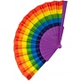 Rainbow fan