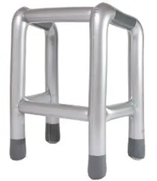 inflatable walking frame / rollator
